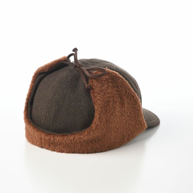 モーノのキャップ Ear flap cap（イヤーフラップキャップ） カーキ