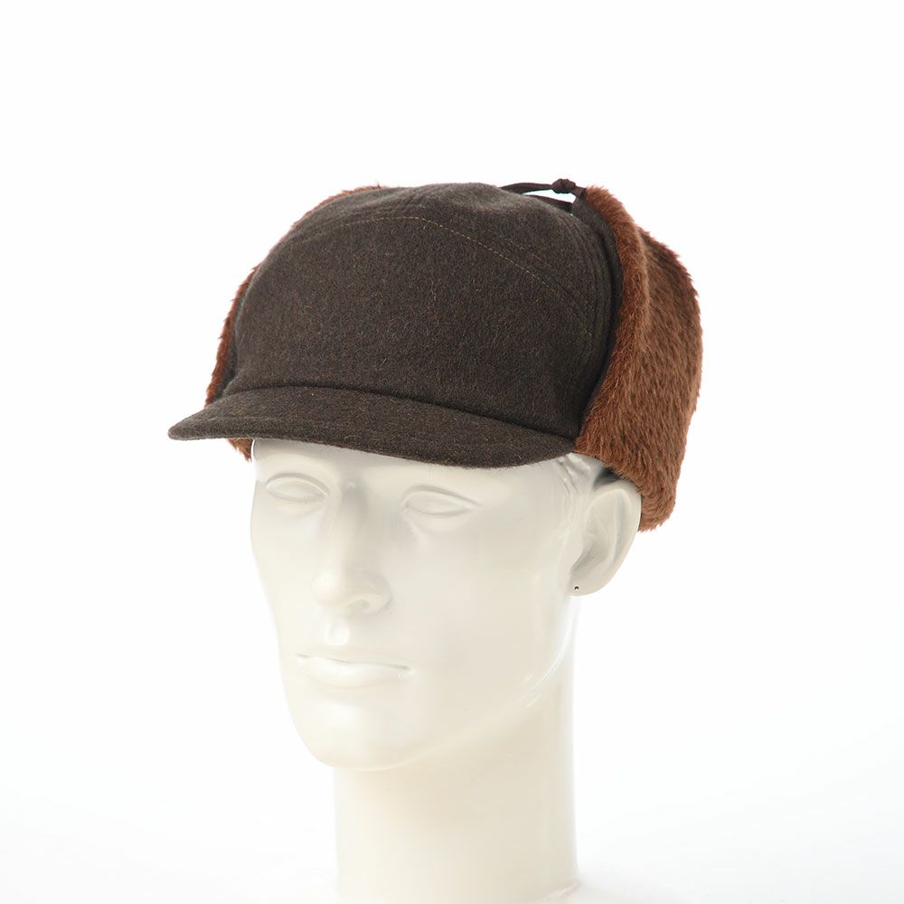 モーノのキャップ Ear flap cap（イヤーフラップキャップ） カーキ