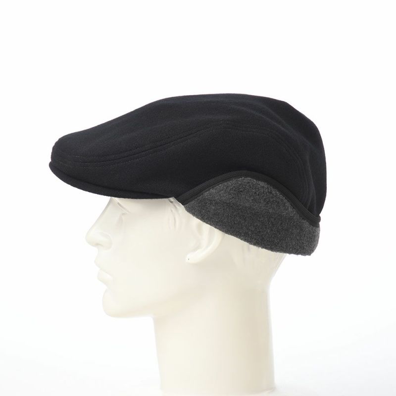 モーノのハンチング Ear flap hunting（イヤーフラップハンチング） ブラック