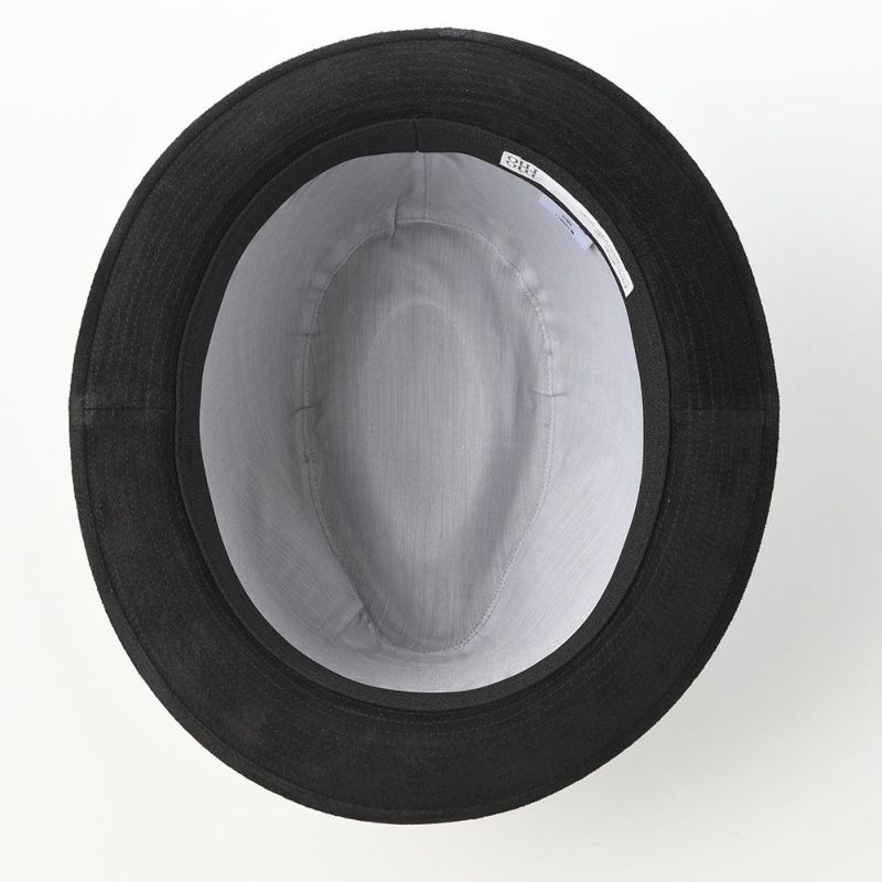 モーノのソフトハット Corduroy & Leather hat（コーデュロイ＆レザーハット） ブラック