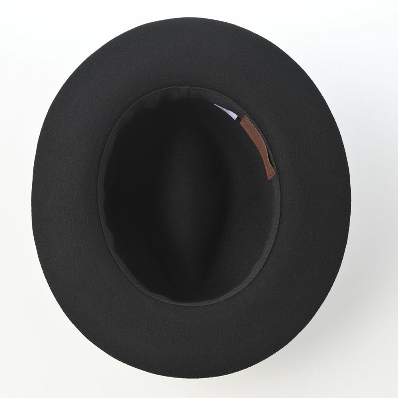 モーノのフェルトハット Crushable wool hat（クラッシャブル ウールハット） ブラック