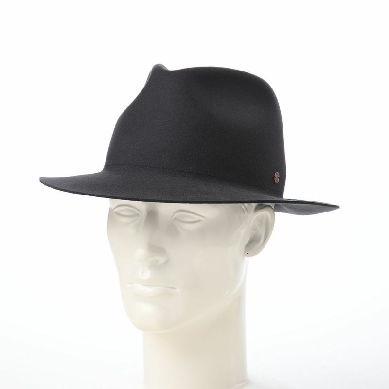 モーノのフェルトハット Crushable wool hat（クラッシャブル ウールハット） チャコール