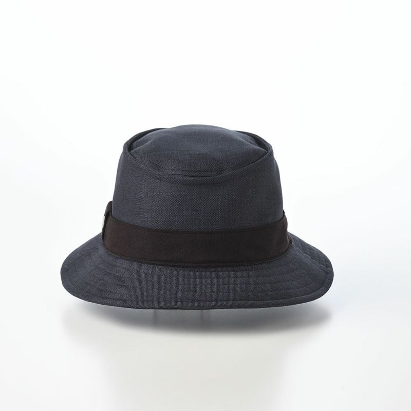 ダックスのソフトハット Manish Foldable Wash Sharkskin（マニッシュ フォルダブルウォッシュ シャークスキン） D2031 ネイビー