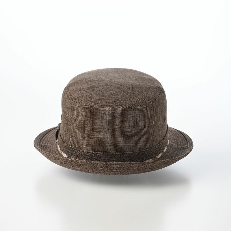 ダックスのソフトハット Alpen Foldable Wash Sharkskin（アルペン フォルダブルウォッシュ シャークスキン） D2033 ブラウン