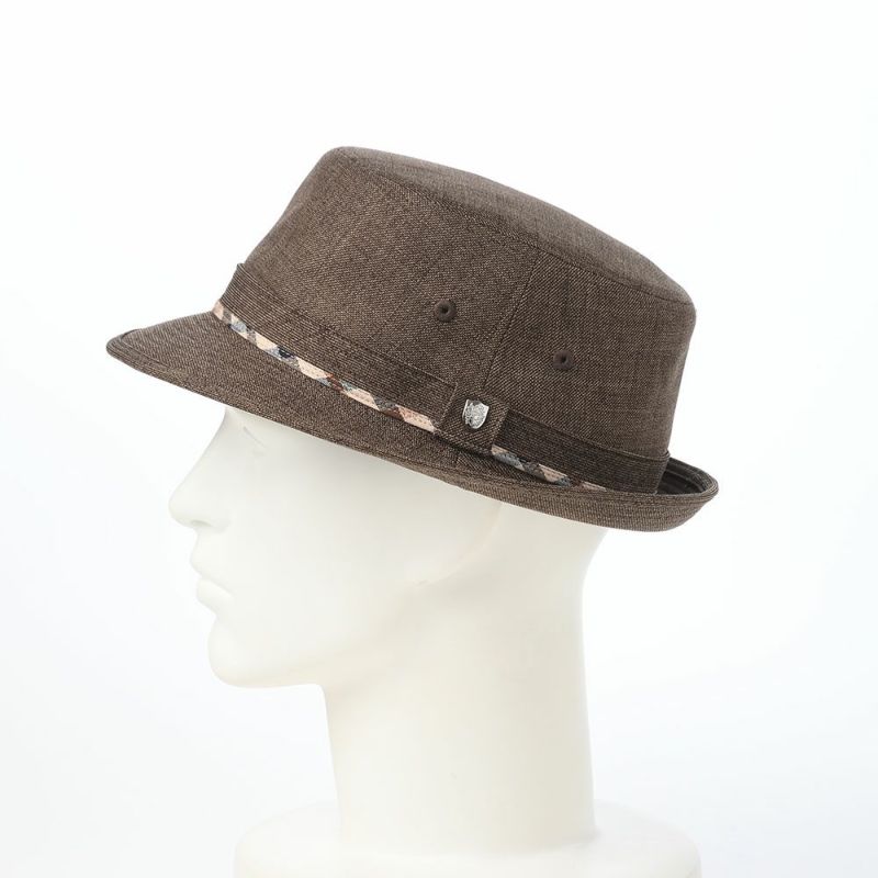 ダックスのソフトハット Alpen Foldable Wash Sharkskin（アルペン フォルダブルウォッシュ シャークスキン） D2033 ブラウン
