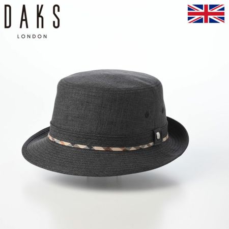 ダックスのソフトハット Alpen Foldable Wash Sharkskin（アルペン フォルダブルウォッシュ シャークスキン） D2033 チャコール