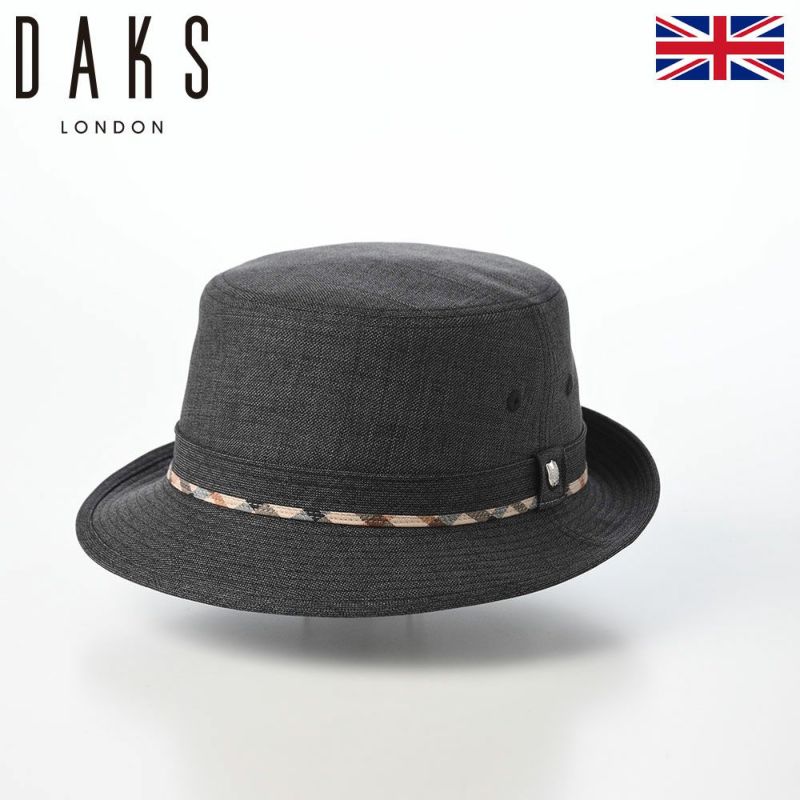 ダックスのソフトハット Alpen Foldable Wash Sharkskin（アルペン フォルダブルウォッシュ シャークスキン） D2033 チャコール