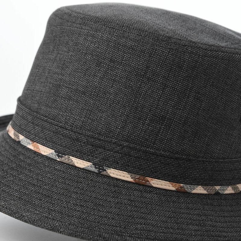 ダックスのソフトハット Alpen Foldable Wash Sharkskin（アルペン フォルダブルウォッシュ シャークスキン） D2033 チャコール