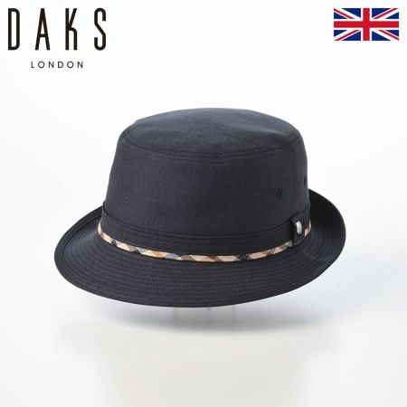 ダックスのソフトハット Alpen Foldable Wash Sharkskin（アルペン フォルダブルウォッシュ シャークスキン） D2033 ネイビー