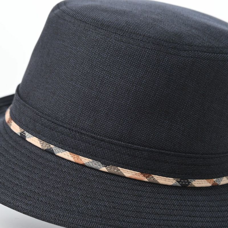 ダックスのソフトハット Alpen Foldable Wash Sharkskin（アルペン フォルダブルウォッシュ シャークスキン） D2033 ネイビー