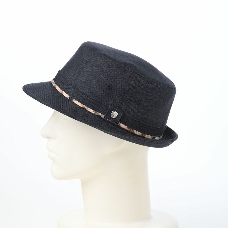 ダックスのソフトハット Alpen Foldable Wash Sharkskin（アルペン フォルダブルウォッシュ シャークスキン） D2033 ネイビー