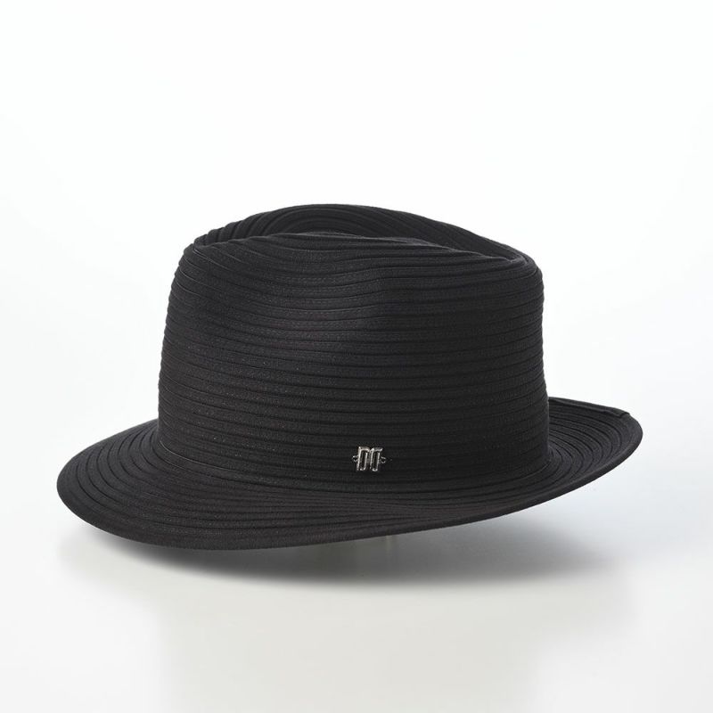 ダックスのソフトハット Manish Foldable Wash Suede（マニッシュ フォルダブルウォッシュ スエード） D2034 ブラック