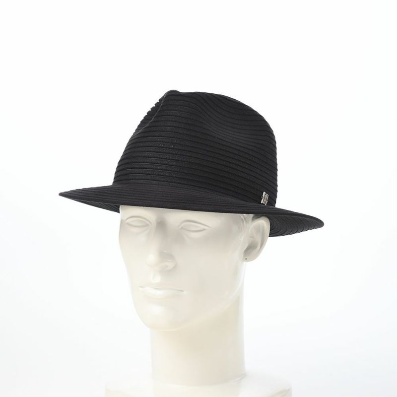 ダックスのソフトハット Manish Foldable Wash Suede（マニッシュ フォルダブルウォッシュ スエード） D2034 ブラック