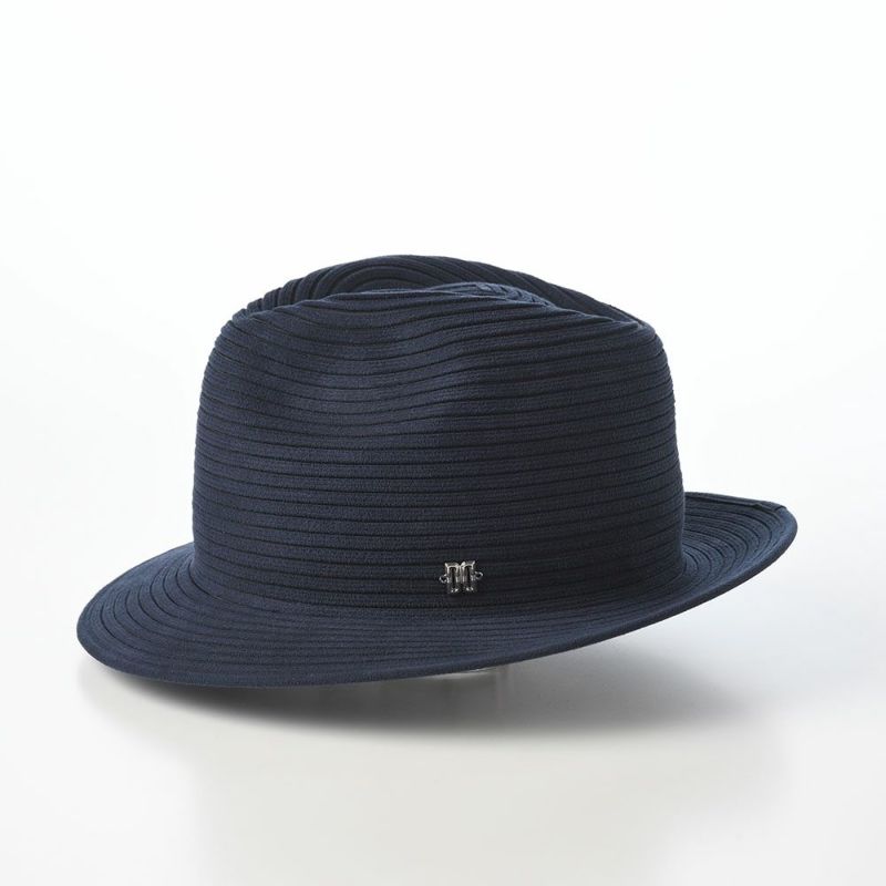 ダックスのソフトハット Manish Foldable Wash Suede（マニッシュ フォルダブルウォッシュ スエード） D2034 ネイビー