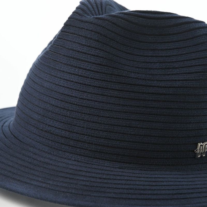 ダックスのソフトハット Manish Foldable Wash Suede（マニッシュ フォルダブルウォッシュ スエード） D2034 ネイビー