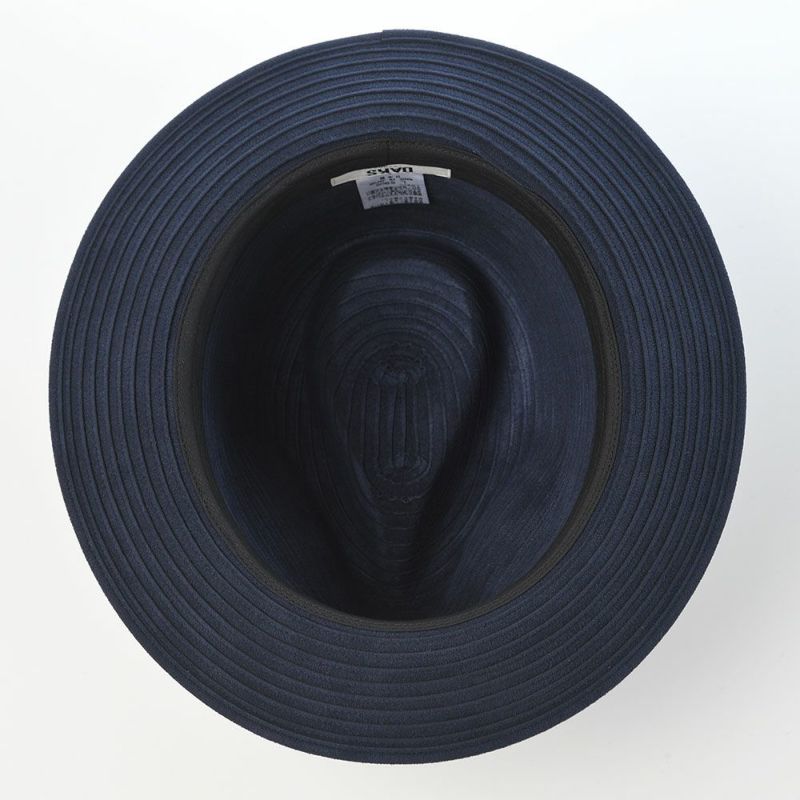 ダックスのソフトハット Manish Foldable Wash Suede（マニッシュ フォルダブルウォッシュ スエード） D2034 ネイビー