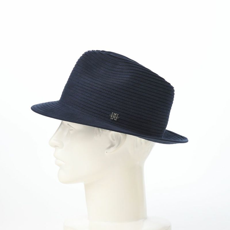 ダックスのソフトハット Manish Foldable Wash Suede（マニッシュ フォルダブルウォッシュ スエード） D2034 ネイビー