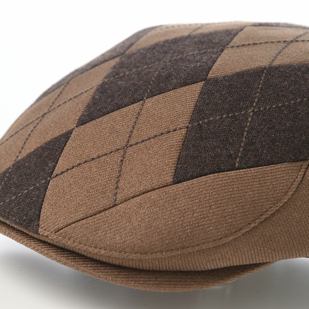 ダックスのハンチング Hunting washable Argyle（ハンチング ウォッシャブル アーガイル） D2035 ブラウン