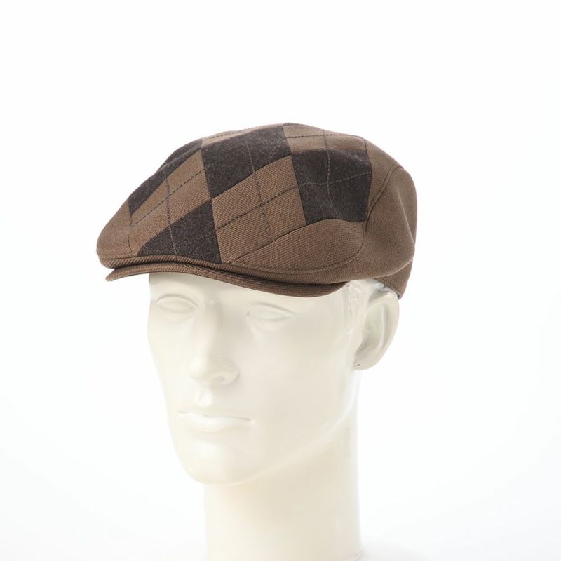 ダックスのハンチング Hunting washable Argyle（ハンチング ウォッシャブル アーガイル） D2035 ブラウン