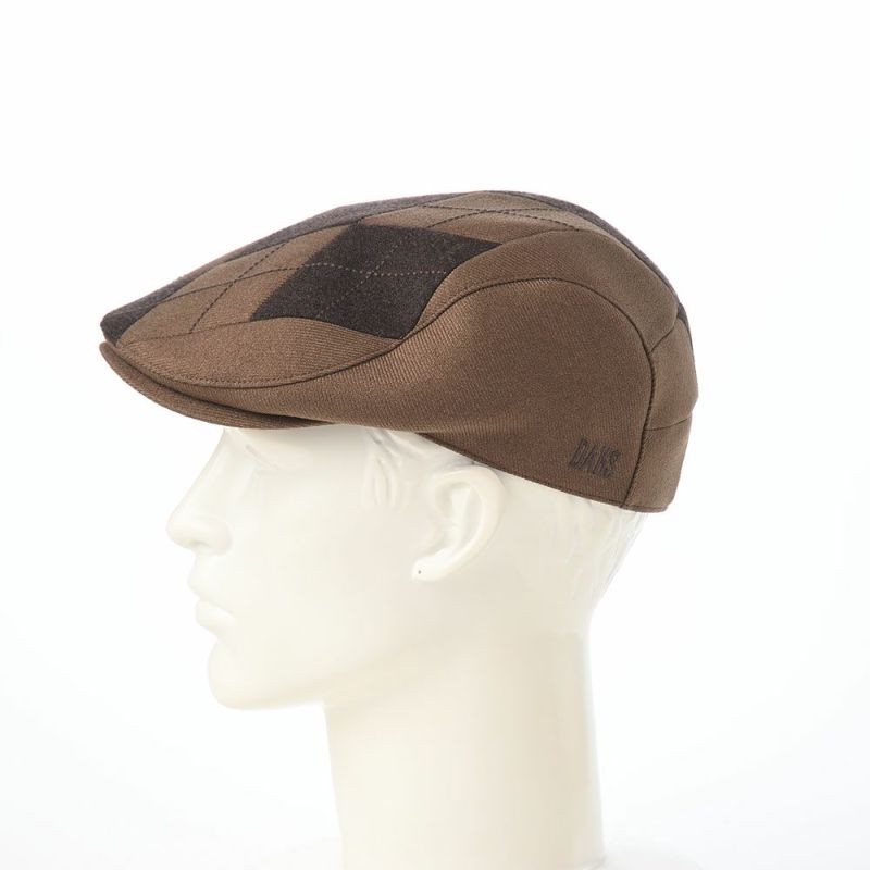 ダックスのハンチング Hunting washable Argyle（ハンチング ウォッシャブル アーガイル） D2035 ブラウン