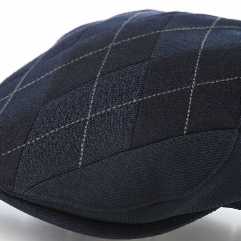 ダックスのハンチング Hunting washable Argyle（ハンチング ウォッシャブル アーガイル） D2035 ネイビー