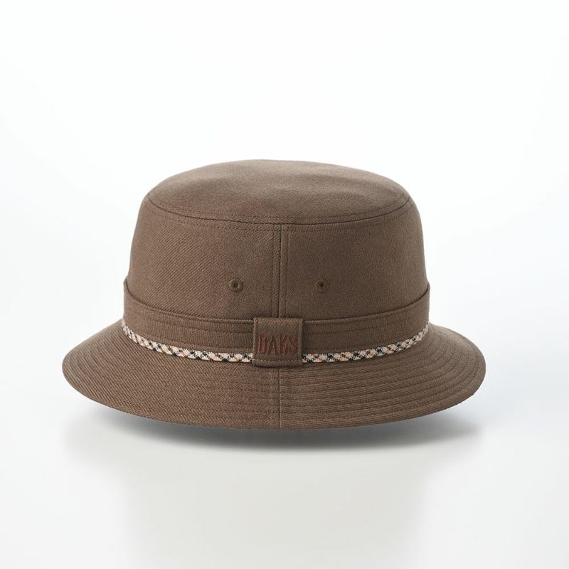 ダックスのソフトハット Safari Foldable Wash Woolly（サファリ フォルダブルウォッシュ ウーリー） D2036 ブラウン