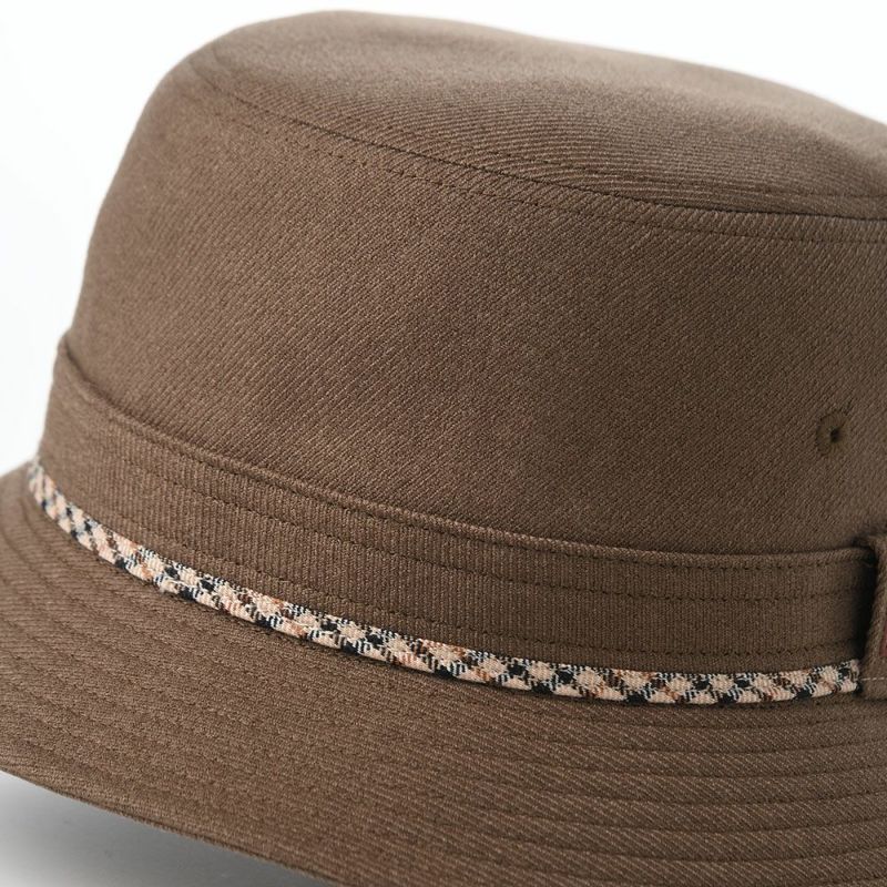 ダックスのソフトハット Safari Foldable Wash Woolly（サファリ フォルダブルウォッシュ ウーリー） D2036 ブラウン