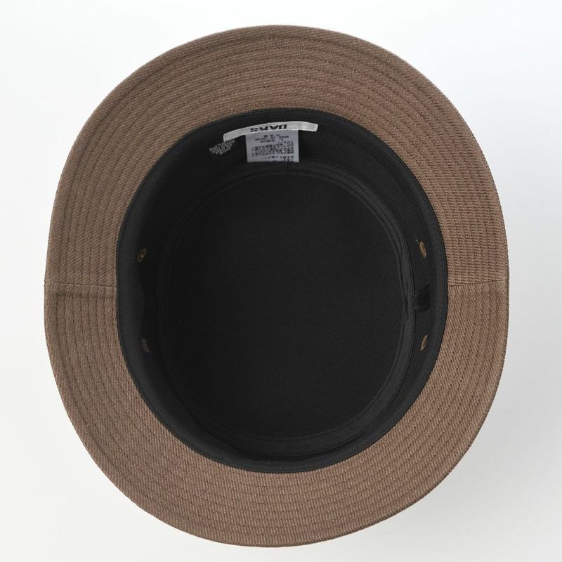 ダックスのソフトハット Safari Foldable Wash Woolly（サファリ フォルダブルウォッシュ ウーリー） D2036 ブラウン