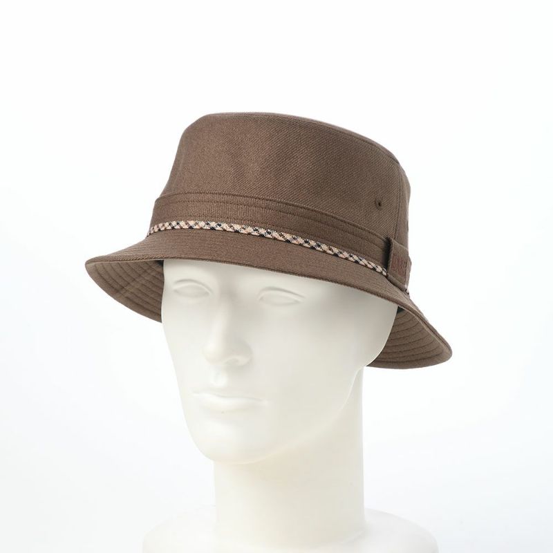 ダックスのソフトハット Safari Foldable Wash Woolly（サファリ フォルダブルウォッシュ ウーリー） D2036 ブラウン