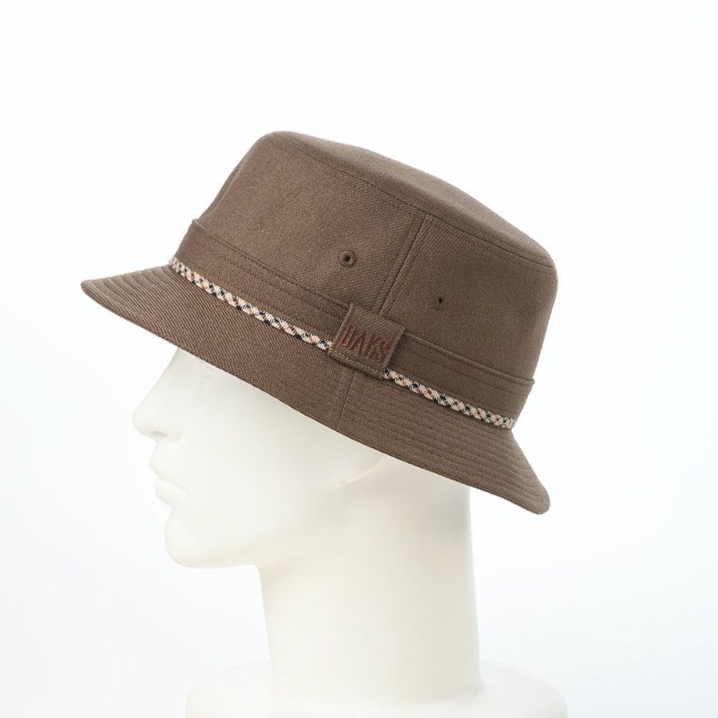 ダックスのソフトハット Safari Foldable Wash Woolly（サファリ フォルダブルウォッシュ ウーリー） D2036 ブラウン