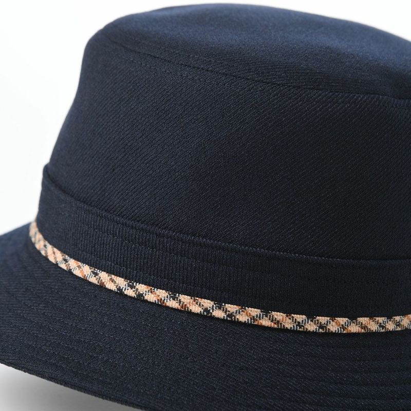 ダックスのソフトハット Safari Foldable Wash Woolly（サファリ フォルダブルウォッシュ ウーリー） D2036 ネイビー