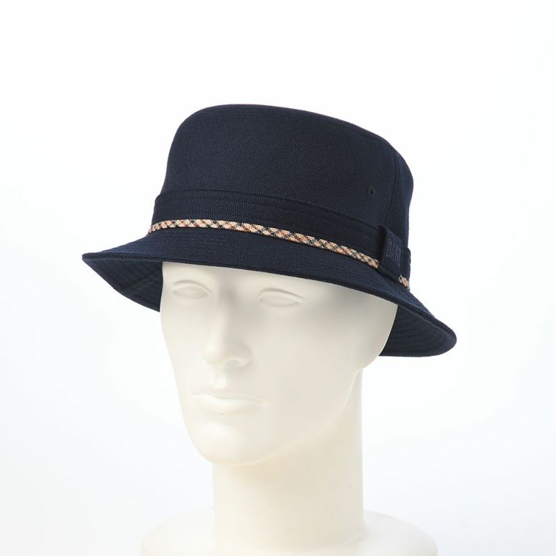 ダックスのソフトハット Safari Foldable Wash Woolly（サファリ フォルダブルウォッシュ ウーリー） D2036 ネイビー