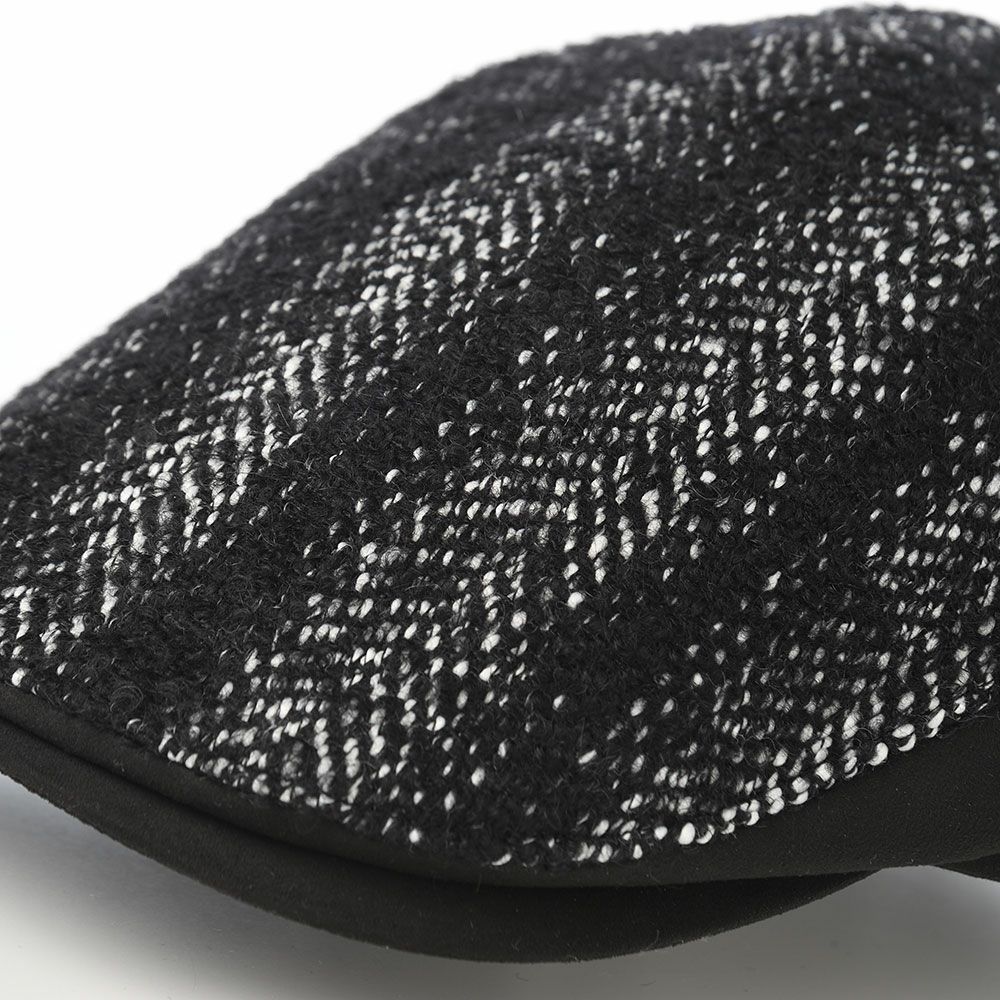 ダックスのハンチング Hunting Itarian Tweed（ハンチング イタリアンツイード） D2037 ブラック