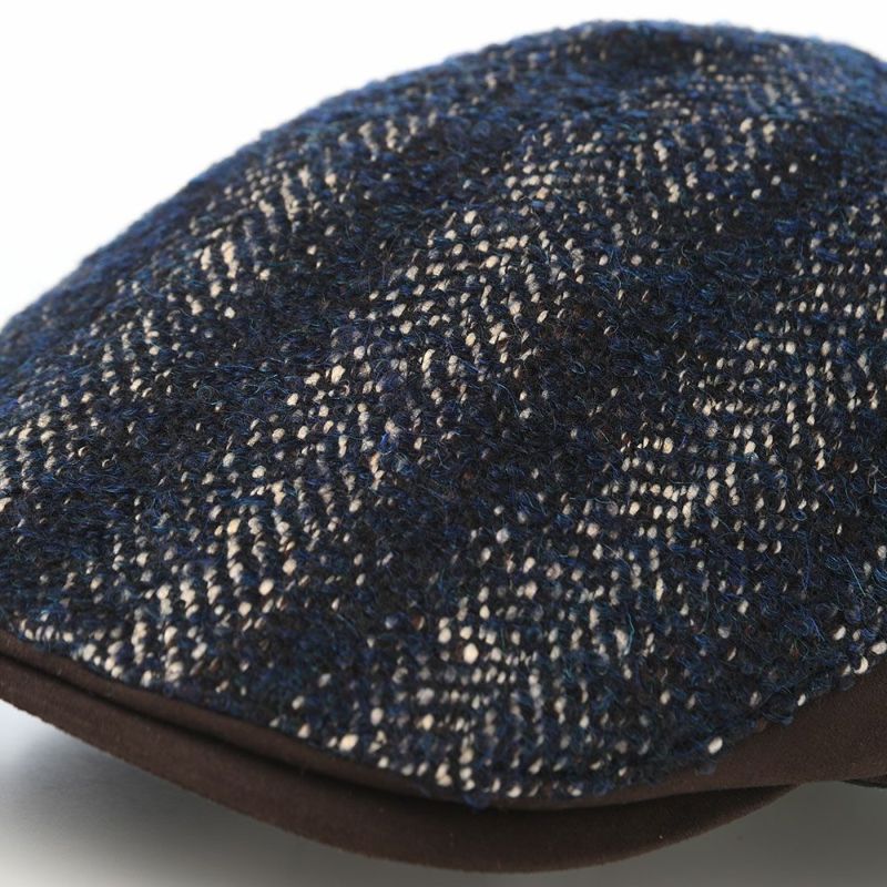 ダックスのハンチング Hunting Itarian Tweed（ハンチング イタリアンツイード） D2037 ネイビー