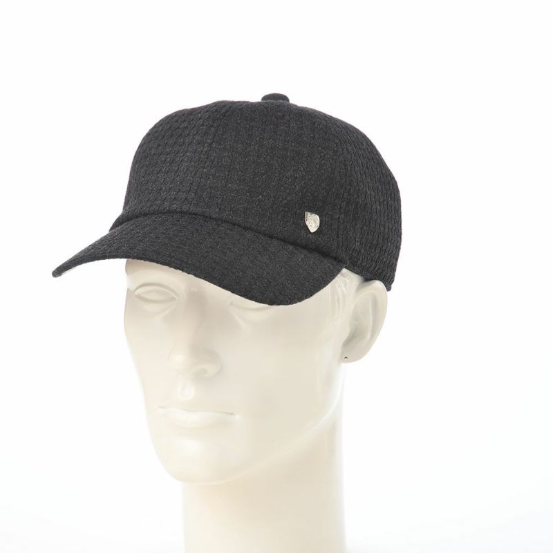ダックスのキャップ Cap Houndstooth Jacquard（キャップ ハウンドトゥース ジャガード） D2039 チャコール