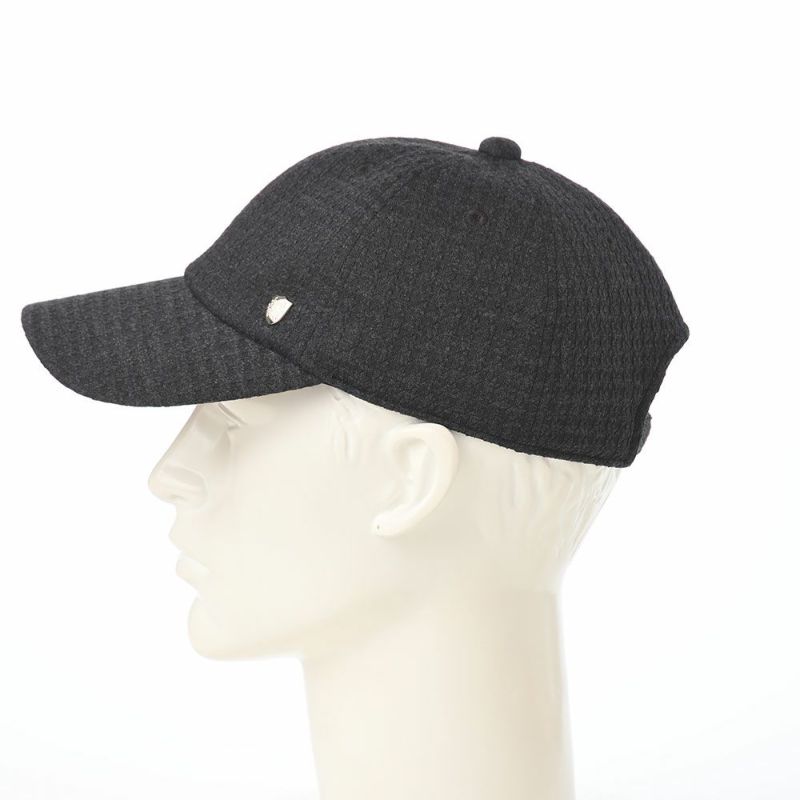 ダックスのキャップ Cap Houndstooth Jacquard（キャップ ハウンドトゥース ジャガード） D2039 チャコール