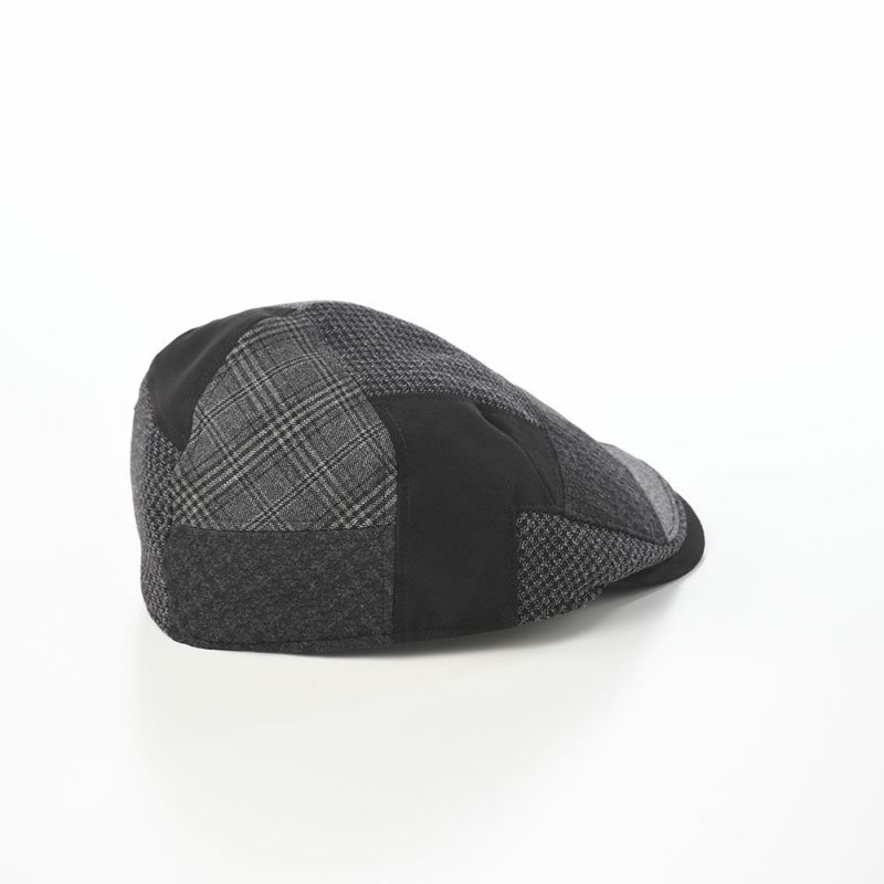 ダックスのハンチング Hunting Similar colors Patchwork（ハンチング シミラーカラー パッチワーク） D2041 ブラック