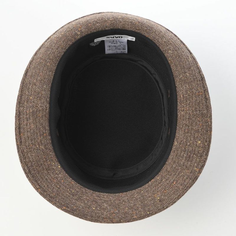 ダックスのソフトハット Alpen Knep Tweed（アルペン ネップツイード） D2042 ブラウン