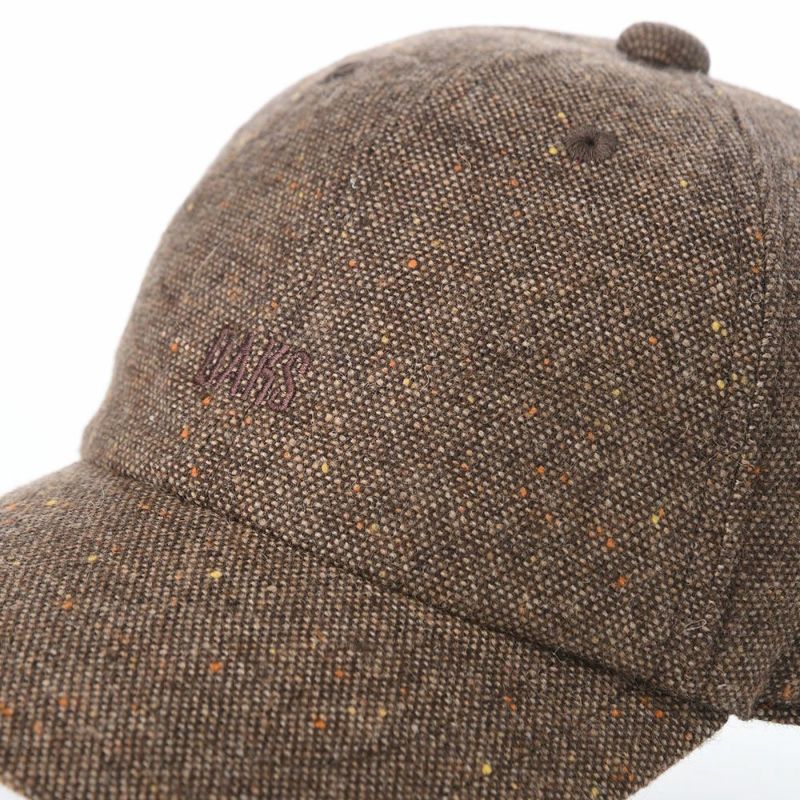 ダックスのキャップ Cap Knep Tweed（キャップ ネップツイード） D2043 ブラウン