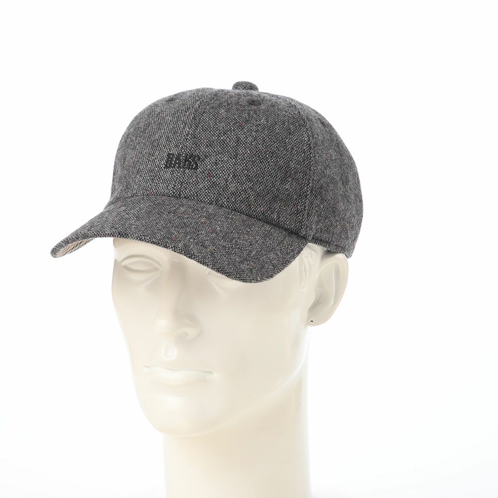 ダックスのキャップ Cap Knep Tweed（キャップ ネップツイード） D2043 チャコール