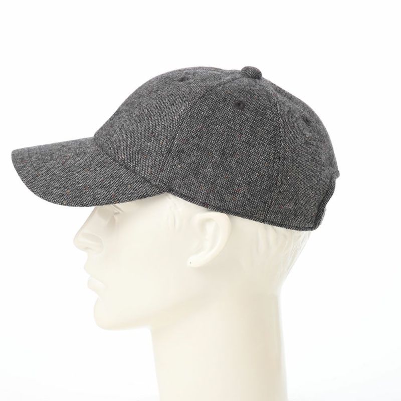 ダックスのキャップ Cap Knep Tweed（キャップ ネップツイード） D2043 チャコール