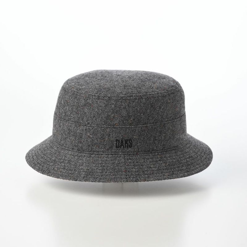 ダックスのソフトハット Safari Knep Tweed（サファリ ネップツイード） D2044 チャコール