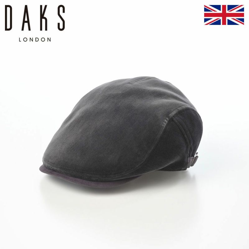 ダックスのハンチング Hunting Cotton Velvet（ハンチング コットンベルベット） D2045 チャコール