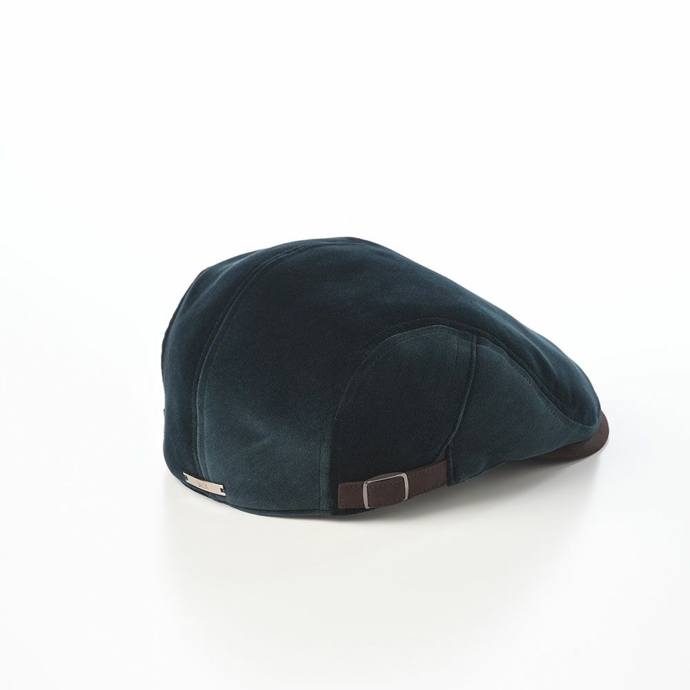 DAKS ベルベット ハット　グリーン ダックス ハンチング Hunting Cotton Velvet（ハンチング コットン