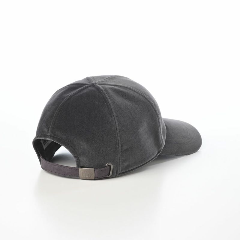 ダックスのキャップ Cap Cotton Velvet（キャップ コットンベルベット） D2046 チャコール