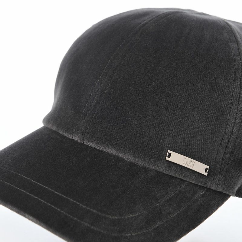 ダックスのキャップ Cap Cotton Velvet（キャップ コットンベルベット） D2046 チャコール