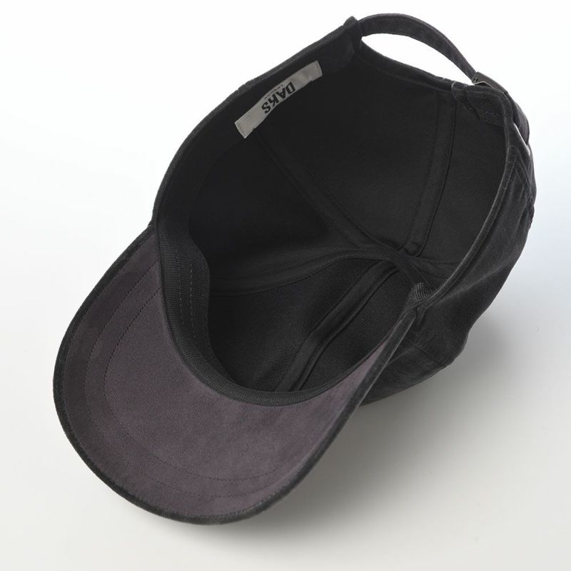 ダックスのキャップ Cap Cotton Velvet（キャップ コットンベルベット） D2046 チャコール