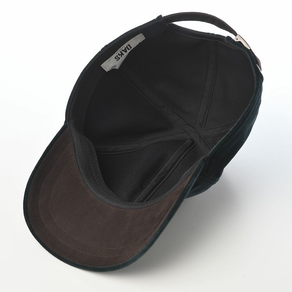 ダックスのキャップ Cap Cotton Velvet（キャップ コットンベルベット） D2046 グリーン