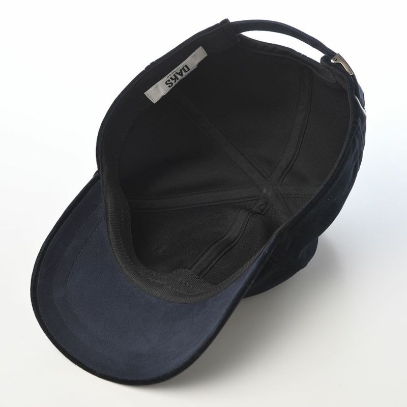 ダックスのキャップ Cap Cotton Velvet（キャップ コットンベルベット） D2046 ネイビー
