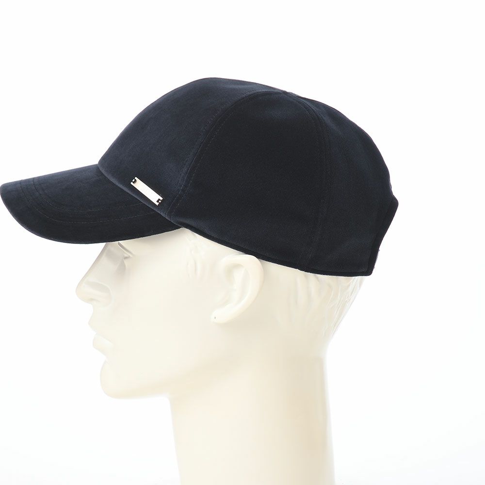 ダックスのキャップ Cap Cotton Velvet（キャップ コットンベルベット） D2046 ネイビー